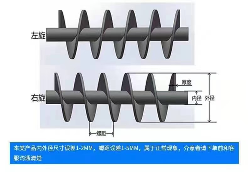 怀化市不锈钢螺旋叶片无轴螺旋叶片 - 哪里好