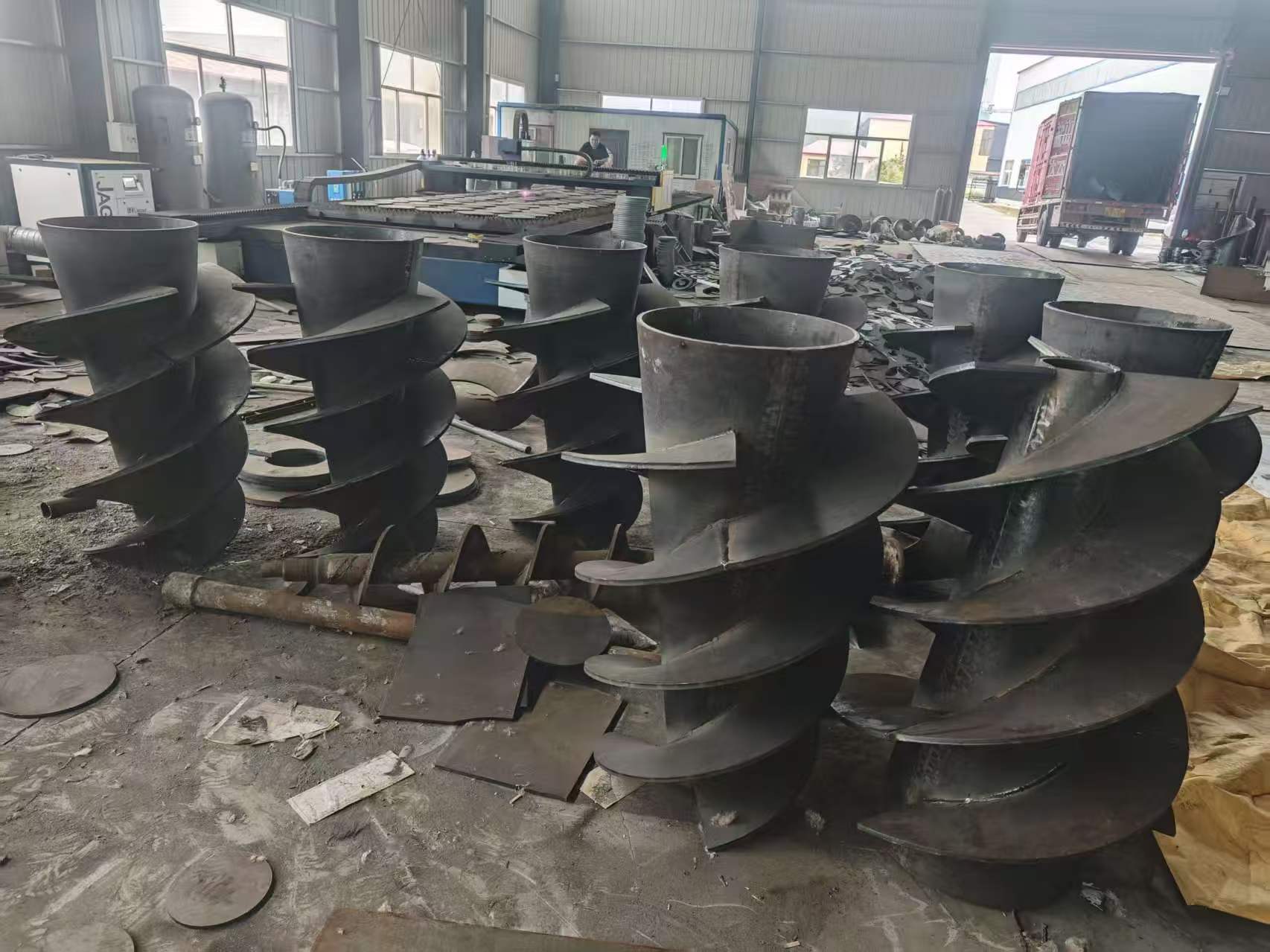 怀化市蛟龙叶片无轴螺旋叶片 - 方案